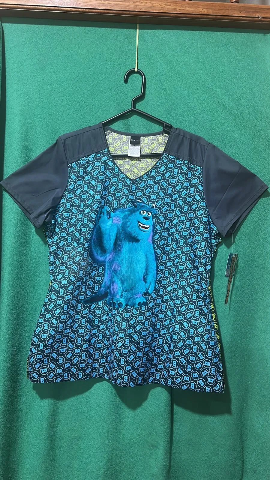 Chaqueta Cherokee Disney PIXAR Monsters Verde con azul